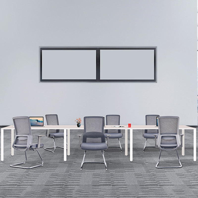 Gray Mesh Visitor Chair
