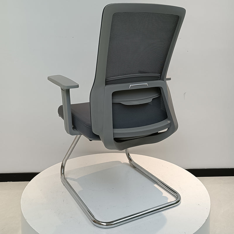 Gray Mesh Visitor Chair