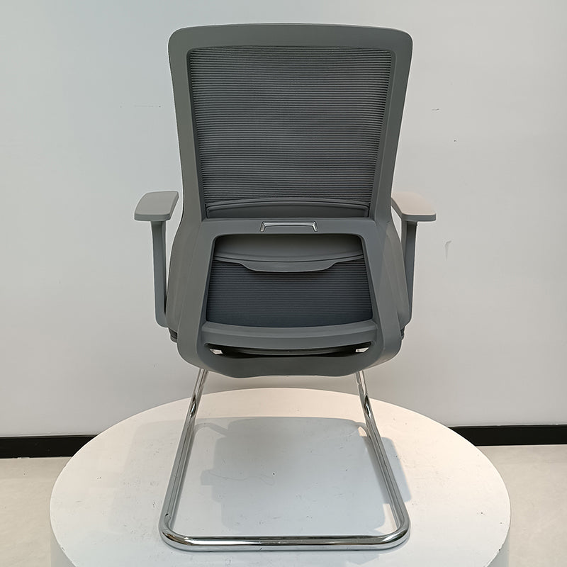 Gray Mesh Visitor Chair