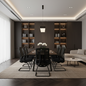 Black Executive Mesh Office Chair