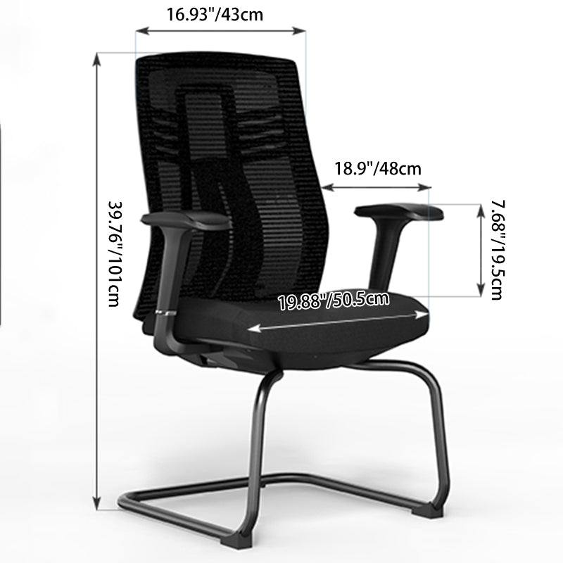 Black Executive Mesh Office Chair