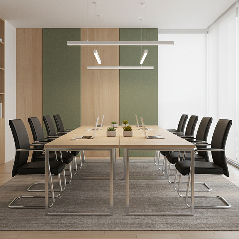 Modern Cantilever Black Executive Office Chair
