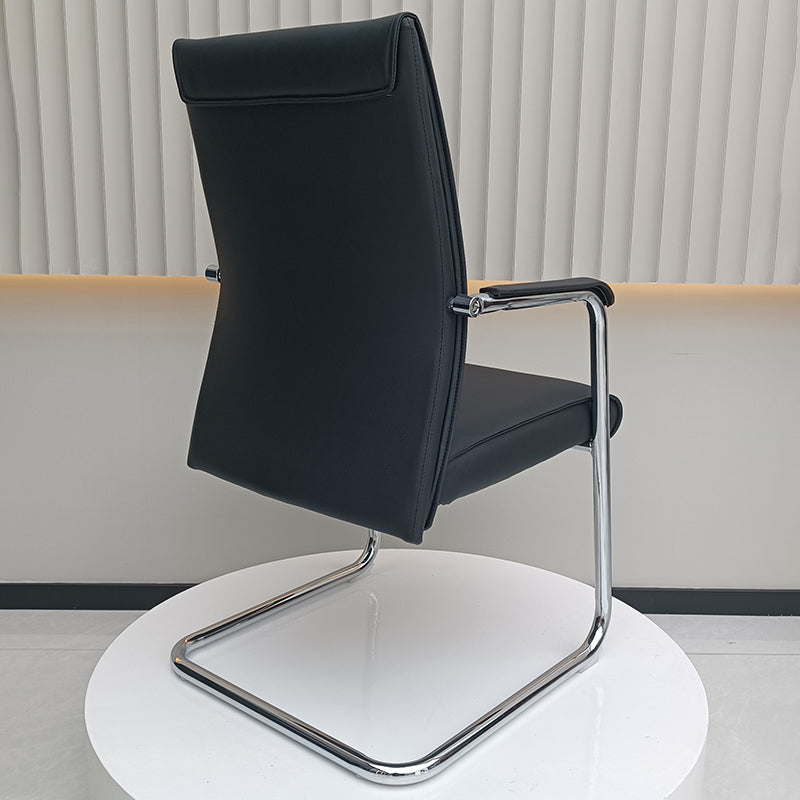 Modern Cantilever Black Executive Office Chair