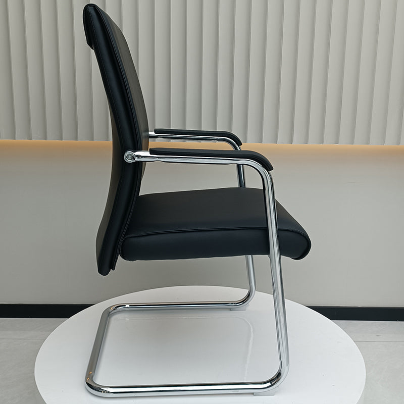 Modern Cantilever Black Executive Office Chair