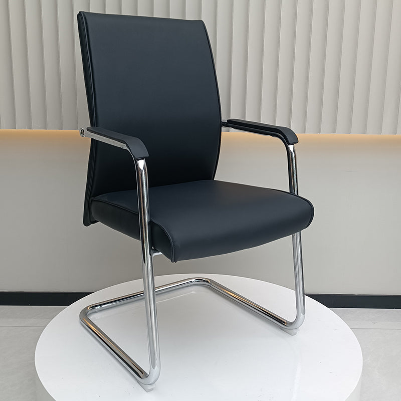 Modern Cantilever Black Executive Office Chair