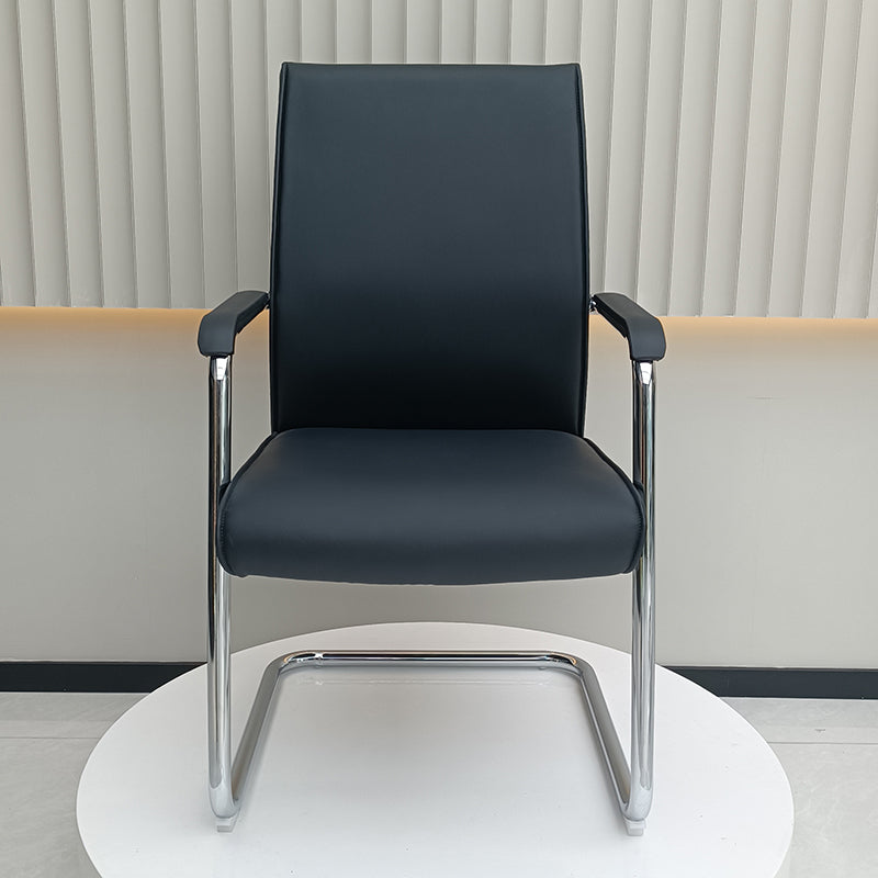 Modern Cantilever Black Executive Office Chair