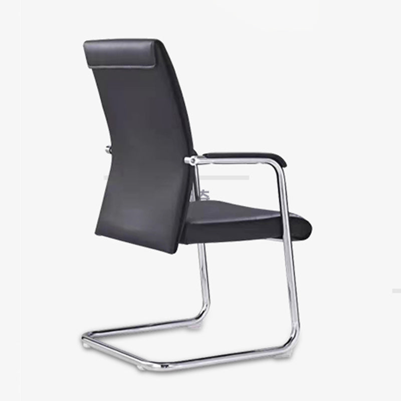 Modern Cantilever Black Executive Office Chair
