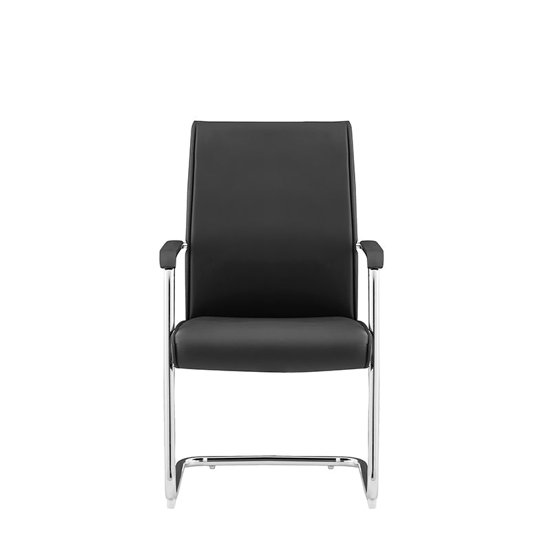 Modern Cantilever Black Executive Office Chair