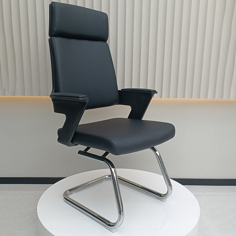 Executive High-Back Leather Office Chair