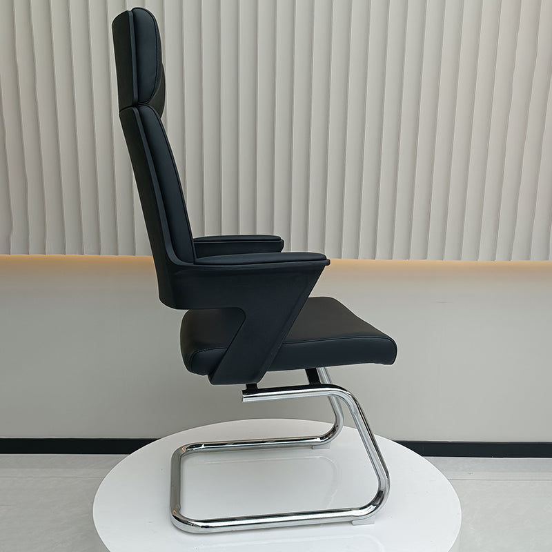 Executive High-Back Leather Office Chair