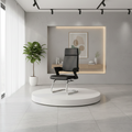 Executive High-Back Leather Office Chair