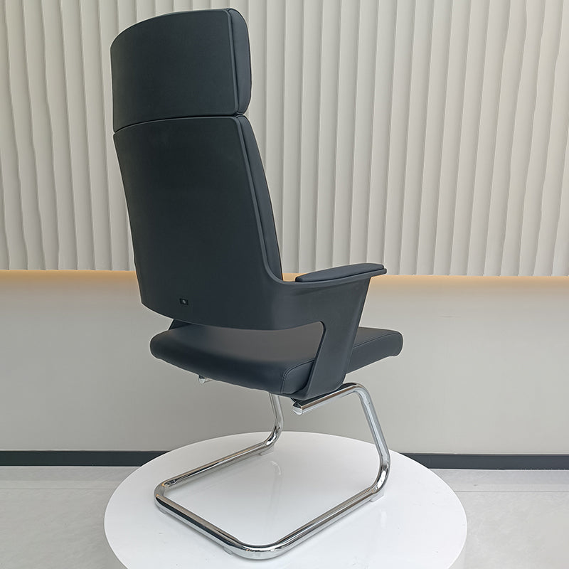 Executive High-Back Leather Office Chair