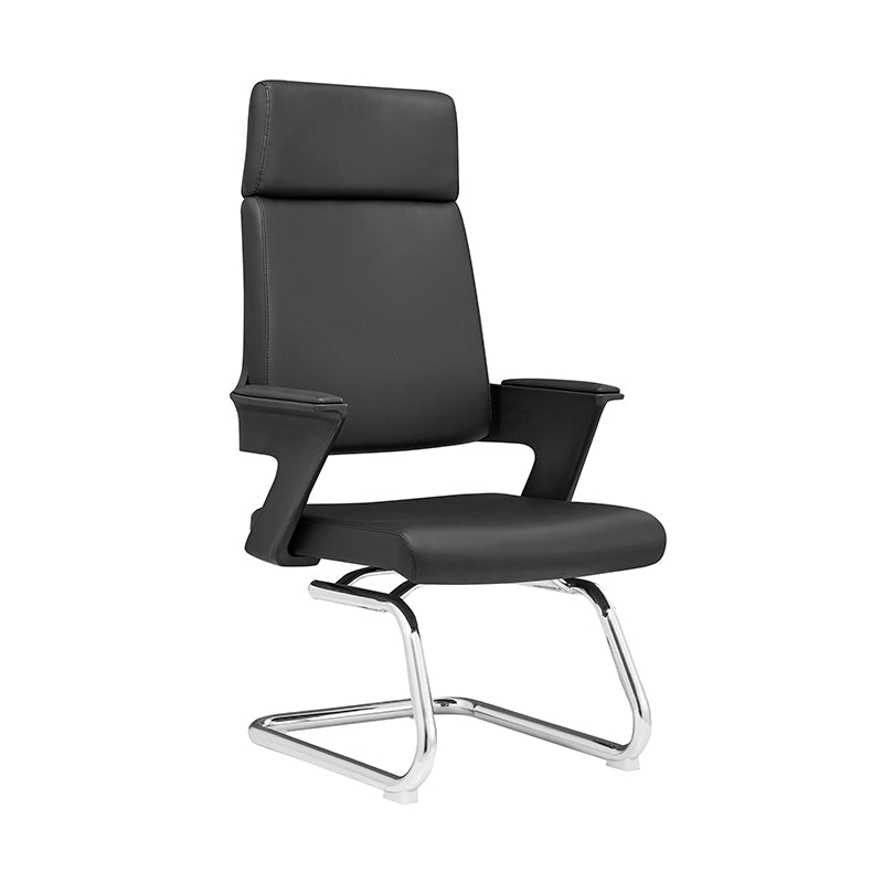 Executive High-Back Leather Office Chair