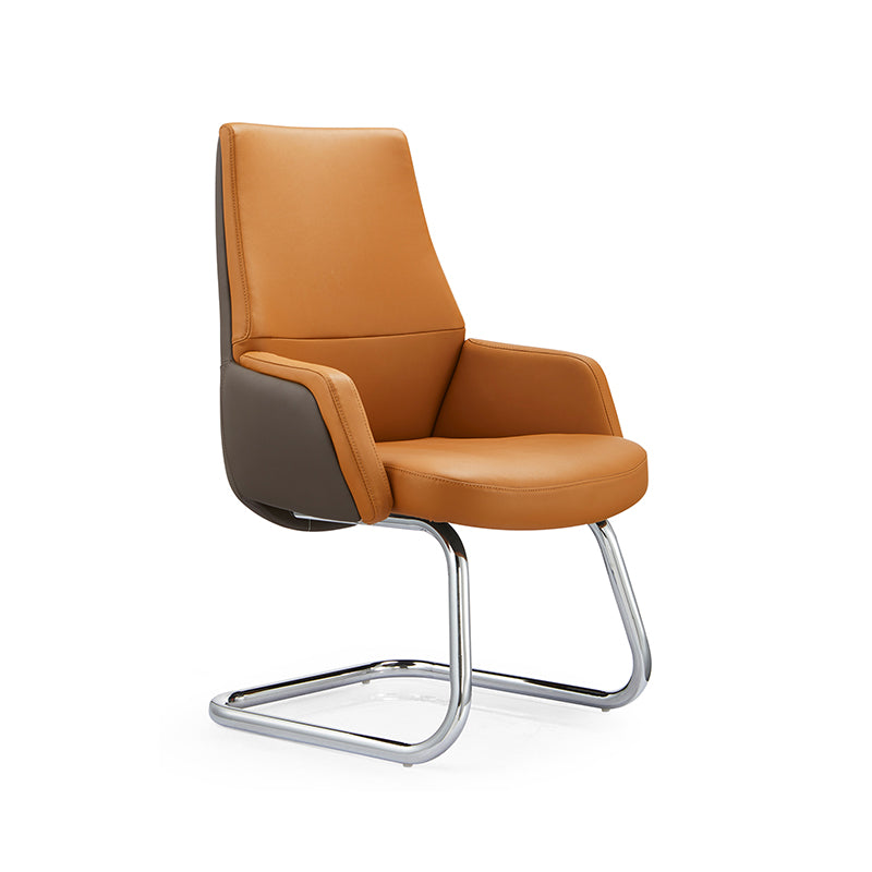 Executive Two-Tone Leather Office Chair