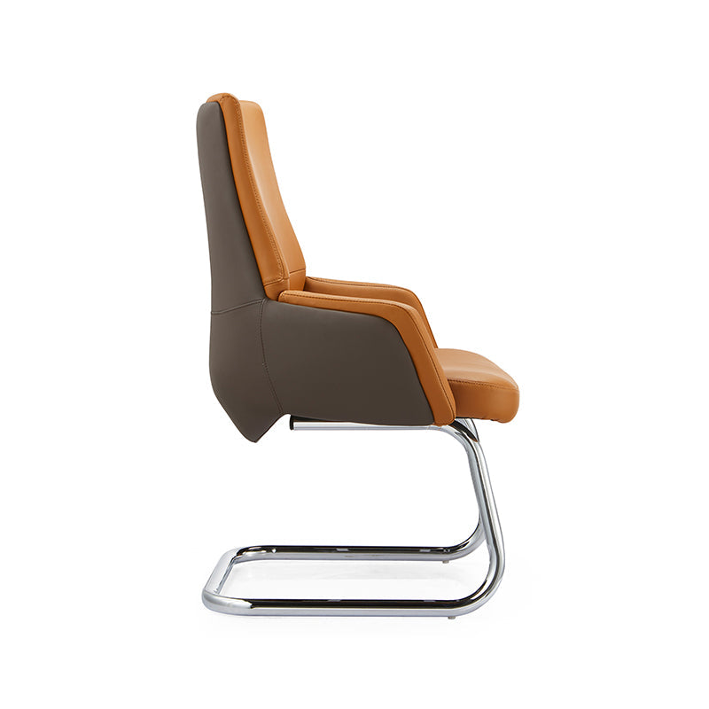 Executive Two-Tone Leather Office Chair
