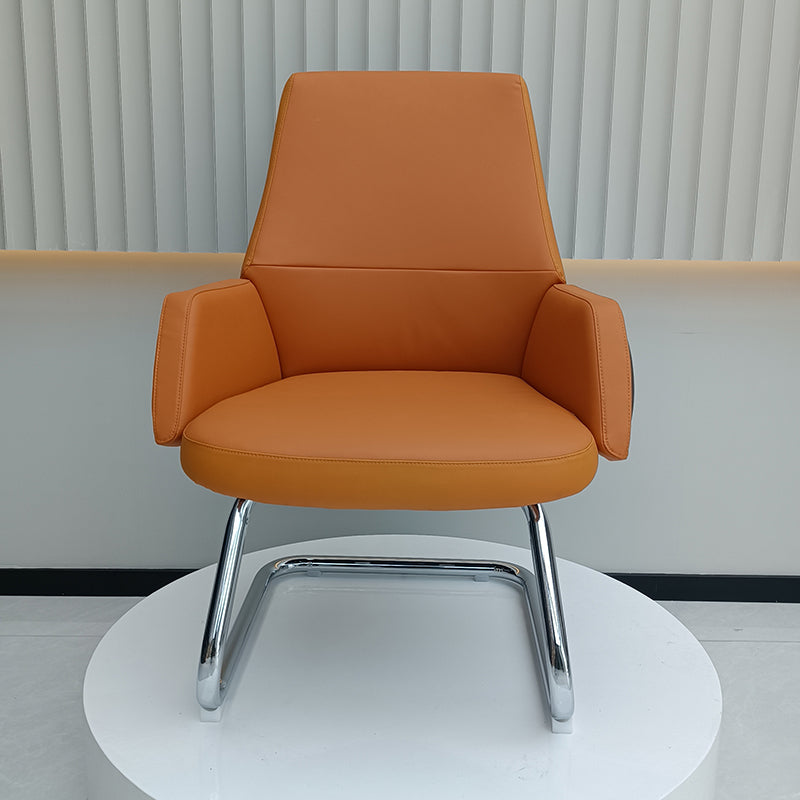 Executive Two-Tone Leather Office Chair