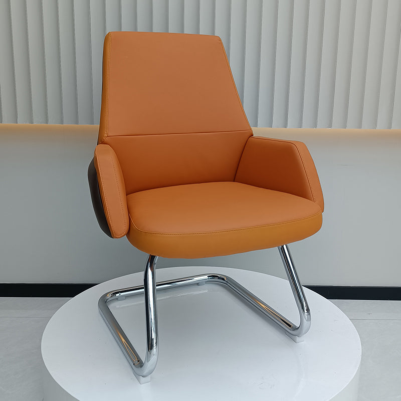 Executive Two-Tone Leather Office Chair