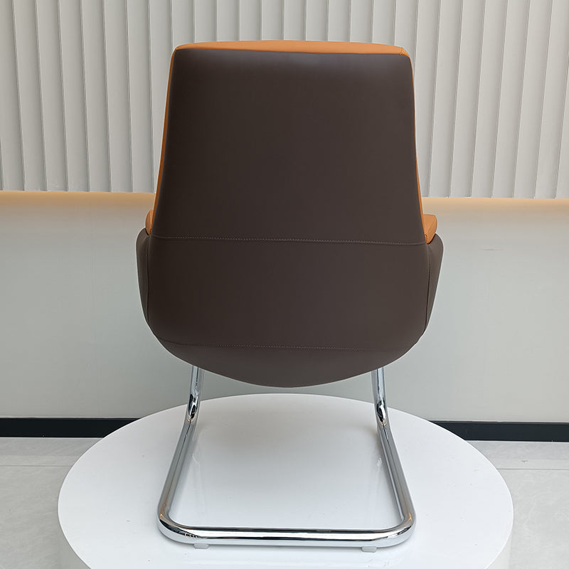 Executive Two-Tone Leather Office Chair