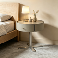 Floating Leather Nightstand