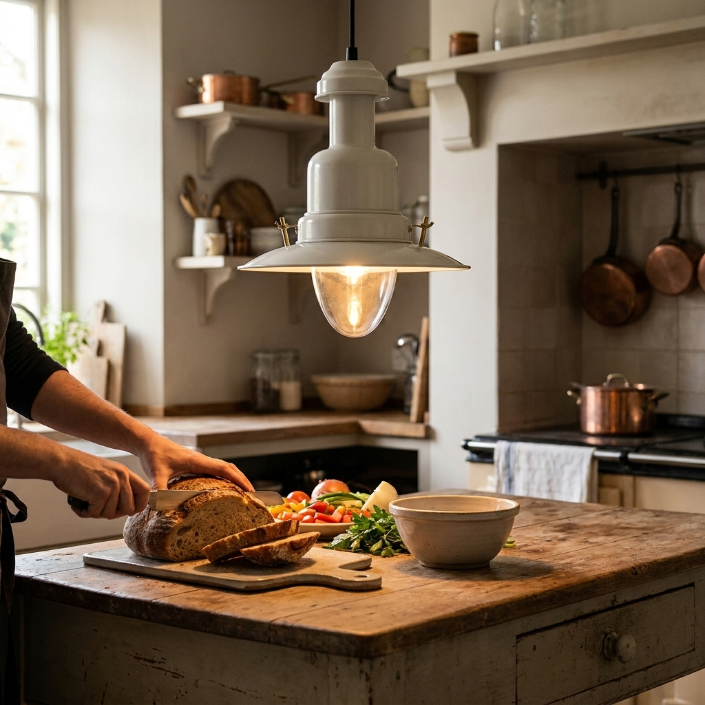 Iron lacquered pendant lifestyle