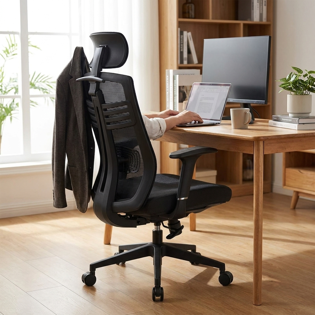 High-Back Mesh Ergonomic Office Chair