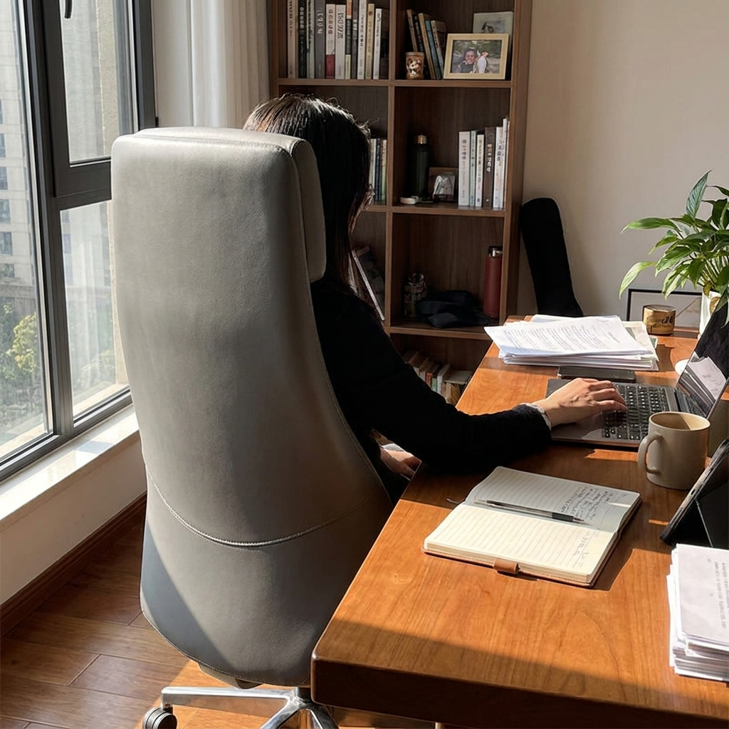 Executive Leather Office Chair