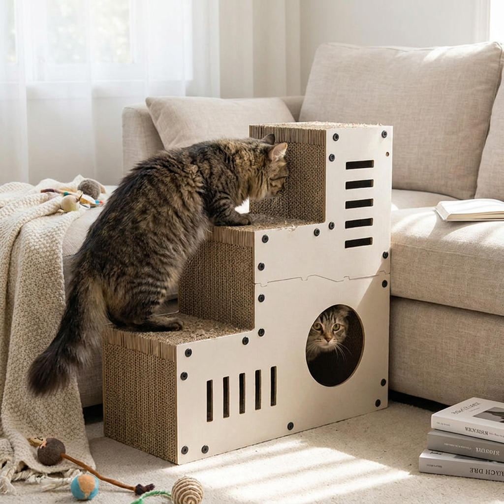 Stair Design Cat Bed